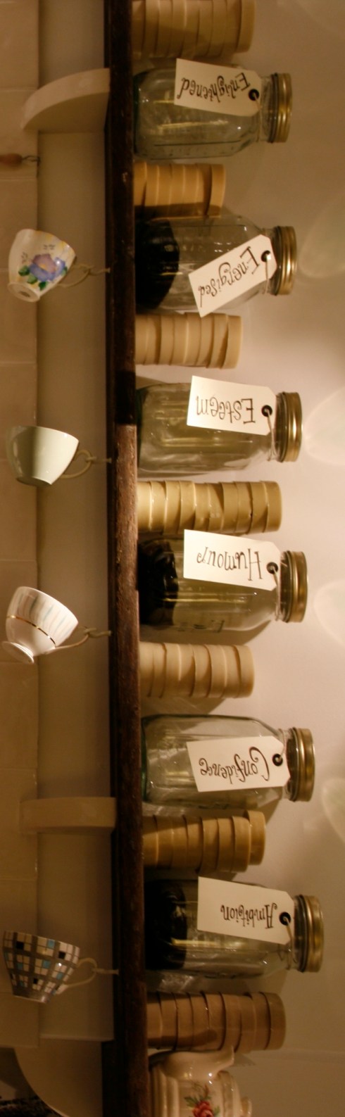 Massage bars in kitchen