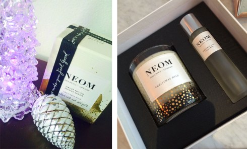 NEOM candle and gift set