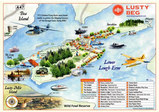 LUSTY BEG MAP