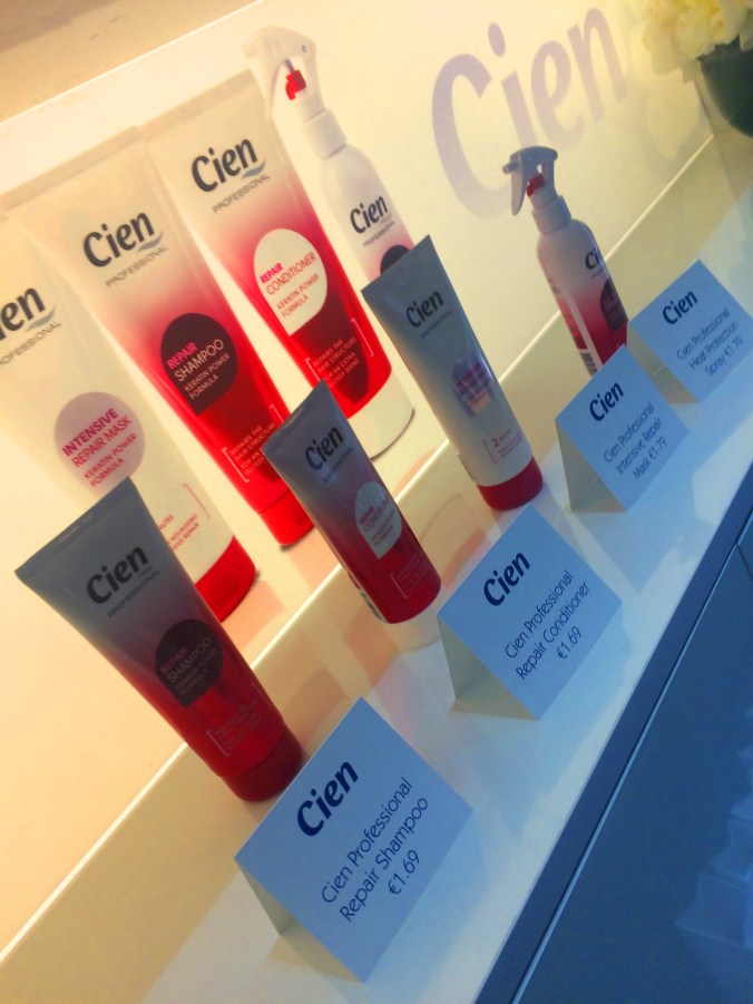 CIEN haircare launch